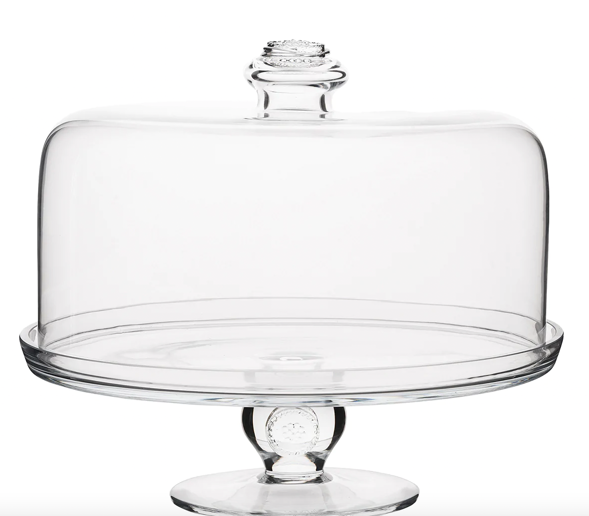 B&T Glass Cake Pedestal B720/C