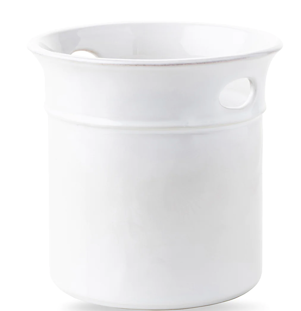 Puro Whitewash Utensil Crock KS13/10